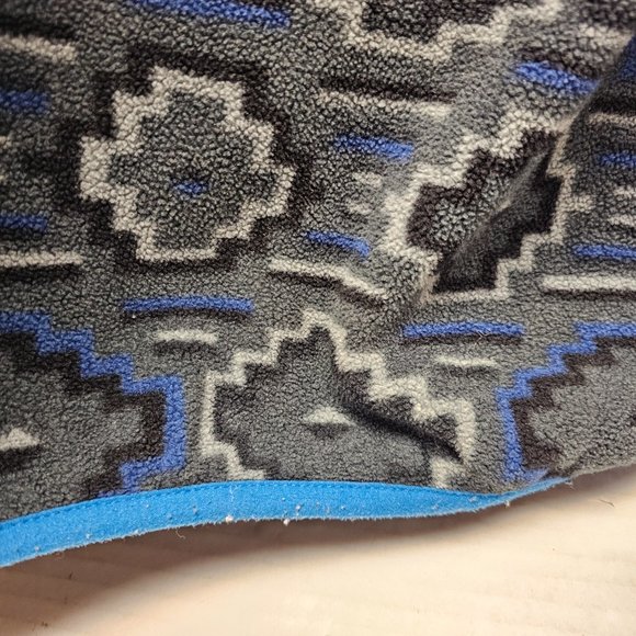 Mens Patagonia Synchilla Aztec Fleece Snap Button Pullover Women Gray Unisex XXL - Picture 9 of 16